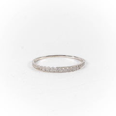 Bratara STILL, Argint 925 - Marime 55 fi x 5mm, Fixa, Zirconia, Incolor