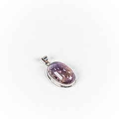 Pandantiv STILL Argint 925 - Marime 43mm x 24mm, Amethyst, Violet
