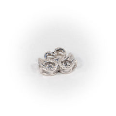 Pandantiv STILL Argint 925 - Marime 19mm x 20mm, Zirconia, Incolor