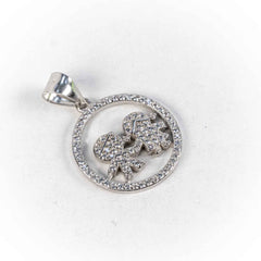 Pandantiv STILL Argint 925 - Marime 10mm x 17mm, Zirconia, Incolor