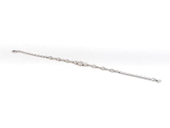 Bratara STILL, Argint 925 - Marime 20cm x 8mm, Reglabila, Zirconia, Incolor