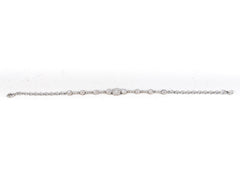 Bratara STILL, Argint 925 - Marime 20cm x 8mm, Reglabila, Zirconia, Incolor