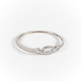 Bratara STILL, Argint 925 - Marime 60 fi x 12mm, Fixa, Zirconia, Incolor