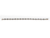 Bratara STILL, Argint 925 - Marime 20cm x 6mm, Reglabila, Marcasite, Gri Metalic