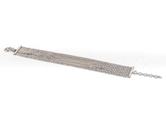 Bratara STILL, Argint 925 - Marime 20cm x 16mm, Reglabila, Simpla, Argintiu