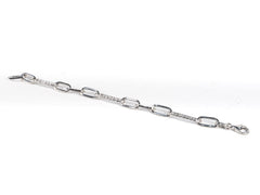 Bratara STILL, Argint 925 - Marime 19cm x 8.4mm, Reglabila, Simpla, Argintiu