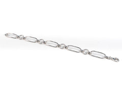 Bratara STILL, Argint 925 - Marime 19cm x 9mm, Reglabila, Simpla, Argintiu