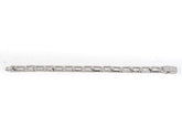 Bratara STILL, Argint 925 - Marime 18cm x 8mm, Reglabila, Zirconia, Incolor