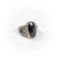 Inel STILL, Argint 925 - Marime 10, Onix, Negru