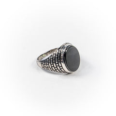 Inel STILL, Argint 925 - Marime 12, Onix, Negru