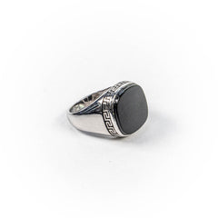 Inel STILL, Argint 925 - Marime 9, Onix, Negru