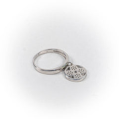 Inel STILL, Argint 925 - Marime 9, Zirconia, Incolor