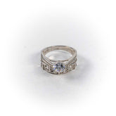 Inel STILL, Argint 925 - Marime 9, Zirconia, Incolor