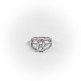 Inel STILL, Argint 925 - Marime 9, Zirconia, Incolor