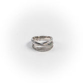 Inel STILL, Argint 925 - Marime 8, Zirconia, Incolor