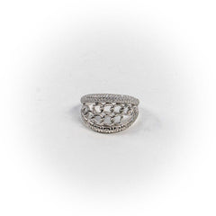 Inel STILL, Argint 925 - Marime 9, Zirconia, Incolor