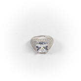 Inel STILL, Argint 925 - Marime 8,5, Zirconia, Incolor