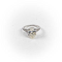 Inel STILL, Argint 925 - Marime 9, Zirconia, Incolor cu Reflexii Aurii