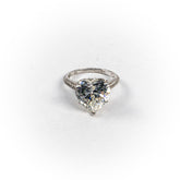 Inel STILL, Argint 925 - Marime 9, Zirconia, Incolor cu Reflexii Aurii