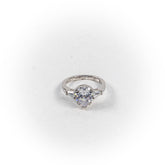 Inel STILL, Argint 925 - Marime 6,8, Zirconia, Incolor