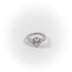 Inel STILL, Argint 925 - Marime , 8, Zirconia, Incolor