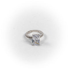 Inel STILL, Argint 925 - Marime 6, Zirconia, Incolor