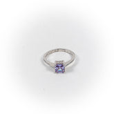 Inel STILL, Argint 925 - Marime 6, Zirconia, Violet