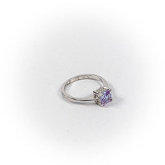 Inel STILL, Argint 925 - Marime 6, Zirconia, Violet