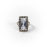 Inel STILL, Argint 925 - Marime 6, Zirconia si Marcasite, Alb Translucid