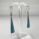 Cercei drop opal cu carlig din argint 925, 25mm - vedere 1