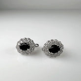 Cercei creole zirconia leverback din argint 925 - vedere 1