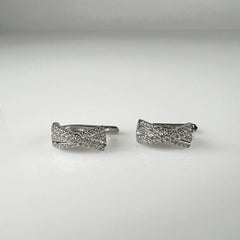 Cercei creole zirconia argint 925 leverback 12mm - vedere 1