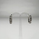 Cercei drop zirconia cu prindere leverback din argint 925 - vedere 1