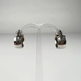 Cercei drop din argint 925 cu prindere leverback 14mm - vedere 1