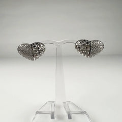 Cercei cu zirconia si prindere fluture din argint 925 - vedere 2