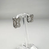 Cercei drop zirconia cu prindere leverback din argint 925 - vedere 1