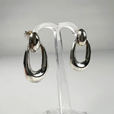 Cercei lungi din argint 925 cu prindere fluture - 26mm - vedere 1