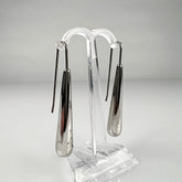 Cercei lungi argint 925 cu carlig fishhook, 48mm eleganti - vedere 1