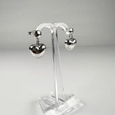 Cercei drop din argint 925 cu prindere fluture eleganti - vedere 1