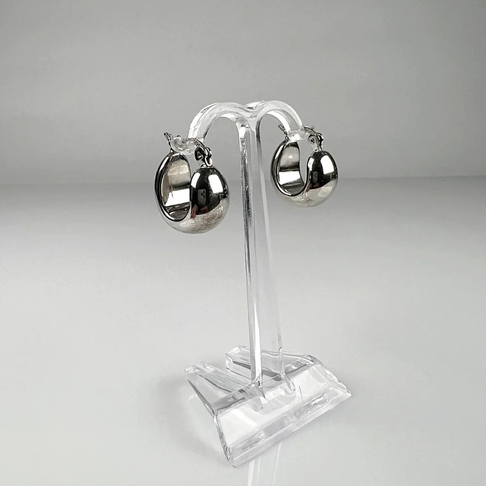 Cercei drop argint 925 cu leverback, 15mm lungime - vedere 1