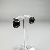 Cercei surub zirconia cu fluture din argint 925 10mm - vedere 1