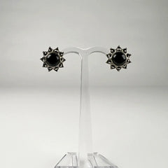 Cercei marcasite cu surub din argint 925 si fluture - vedere 2
