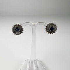 Cercei marcasite cu surub din argint 925, 6mm - vedere 2