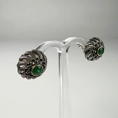 Cercei marcasite cu surub si fluture din argint 925 6mm - vedere 1
