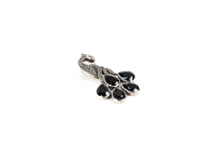Pandantiv din Argint 925 cu Onix Negru - 40mm x 25mm