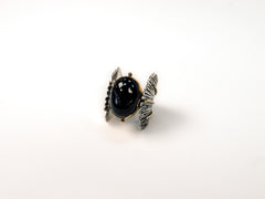 Inel din Argint 925 cu Onix Negru #1 - Marime 9