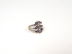 Inel din Argint 925 cu Ametist Violet - Marime 9.5