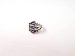 Inel din Argint 925 cu Ametist Violet - Marime 9.5