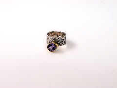 Inel din Argint 925 cu Ametist Violet #1 - Marime 8.5