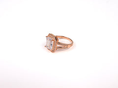 Inel din Argint 925 cu Argint Rose - Marime 8